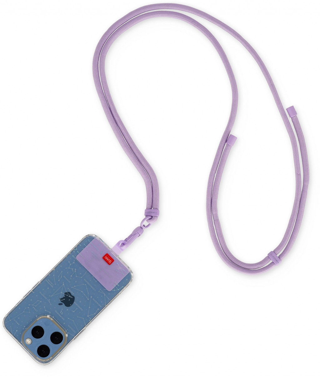 Legami Šnúrka na telefón Legami Smartphone Lanyard - Always Together - Lilac