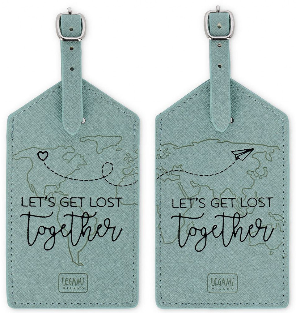 Legami Set cestovných menoviek na batožinu Legami Let´s Get Lost Together - Travel