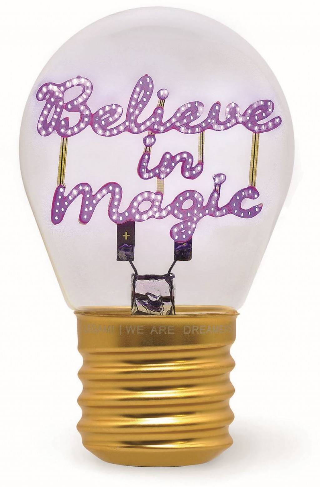 Legami Dekorační světlo Legami Bulb Fiction - Believe In Magic