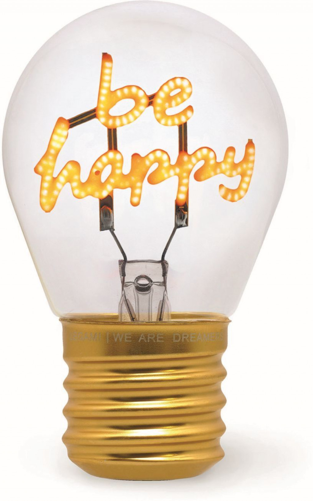 Legami Dekorační světlo Legami Bulb Fiction - Be Happy