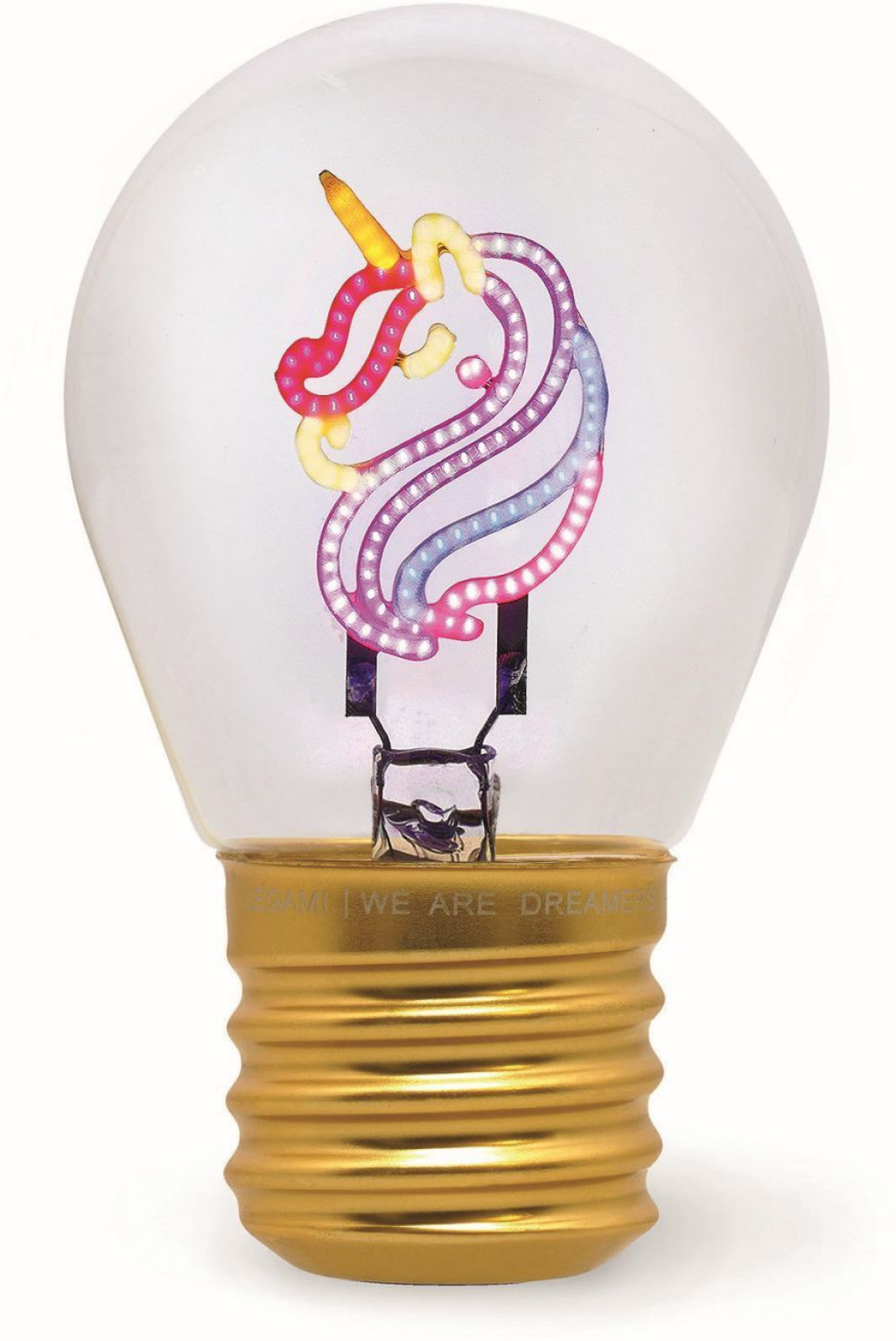 Legami Dekorační světlo Legami Bulb Fiction - Unicorn