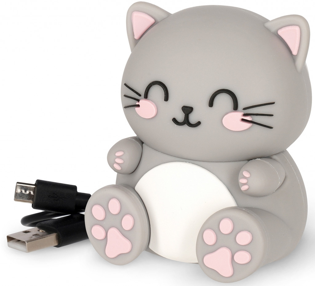 Legami Reproduktor 2 v 1 Legami Wireless Speaker With Stand - The Sound Of Cuteness - Kitty