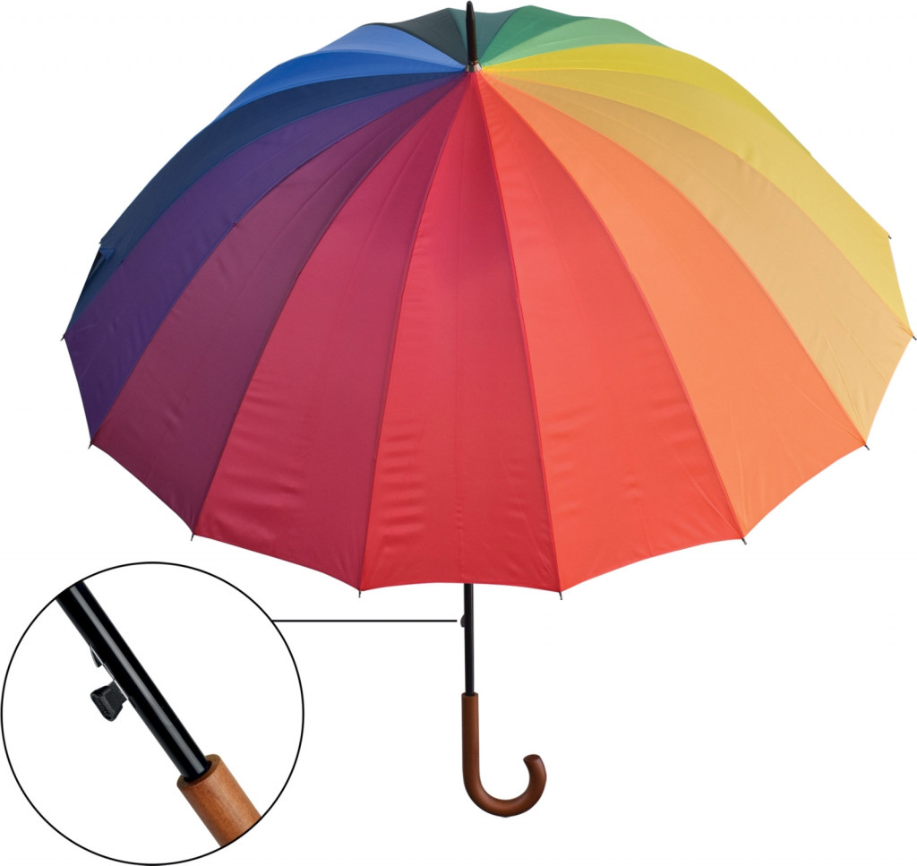 Legami Dáždnik Legami Umbrella - Rainbow Umbrella - Multicolor