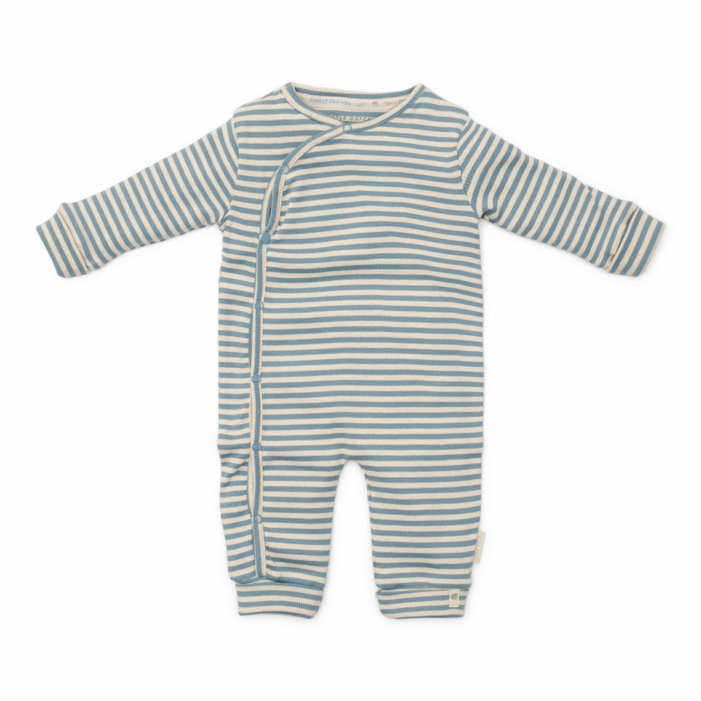 Little Dutch Overal Stone Blue Stripe vel. 74