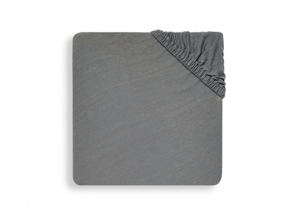 Jollein Napínacia plachta 40/50 x 80/90 cm Storm Grey
