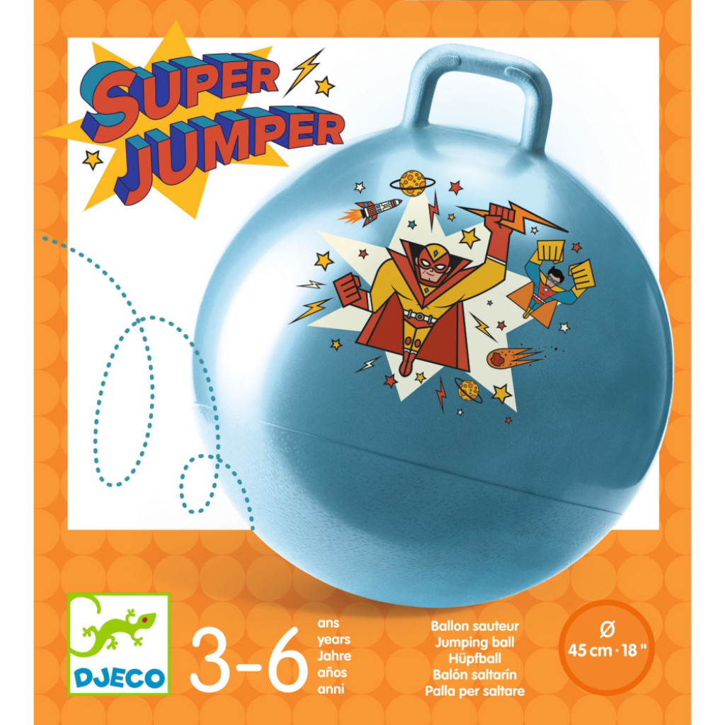 DJECO Lopta na skákanie: Super Jumper