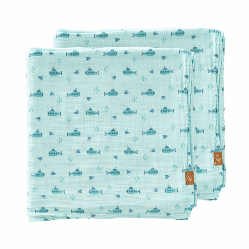 Fresk Dvojbalenie plienok - submarine - 70x60 cm
