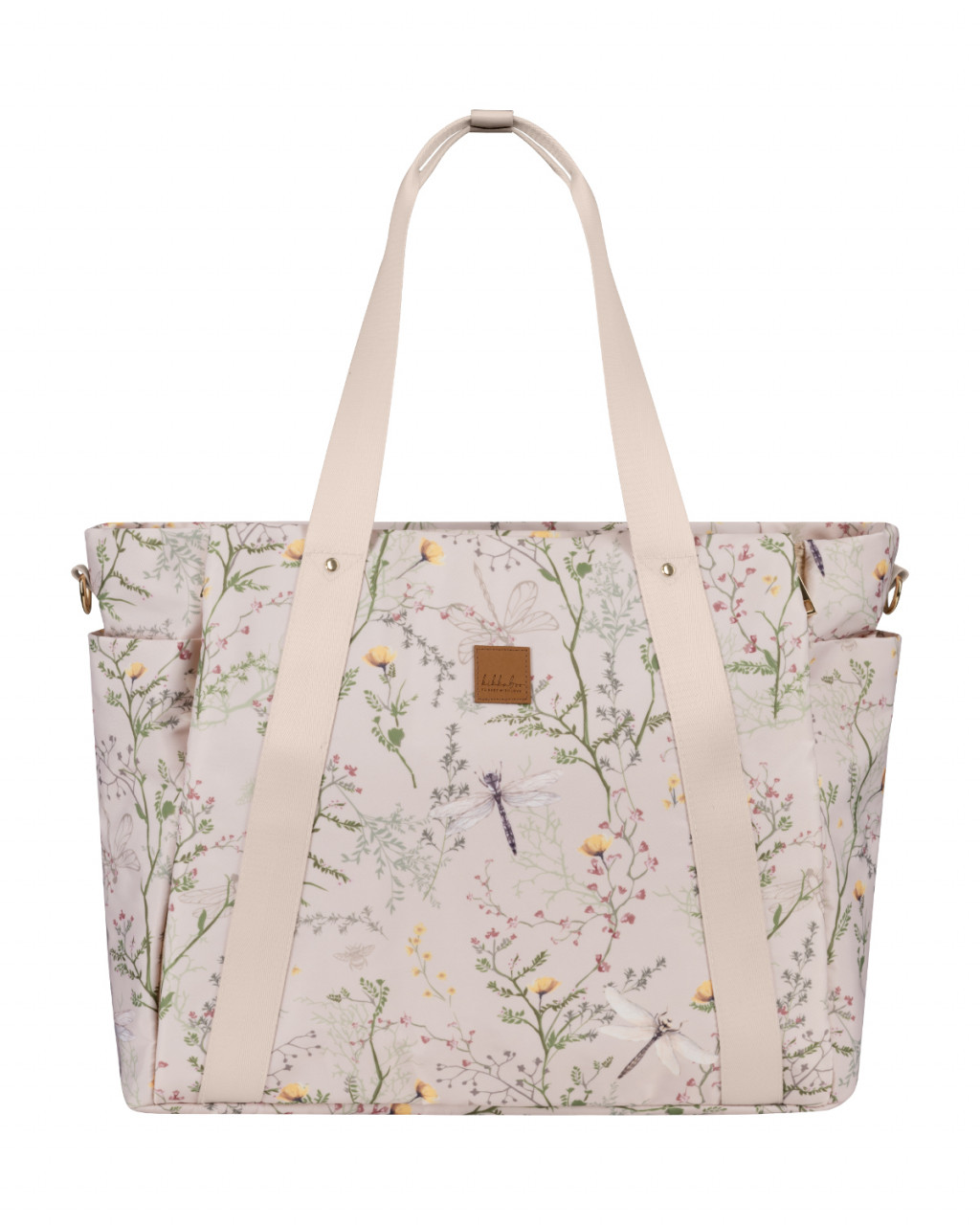 KikkaBoo Prebaľovacia taška Florence Secret Garden Beige