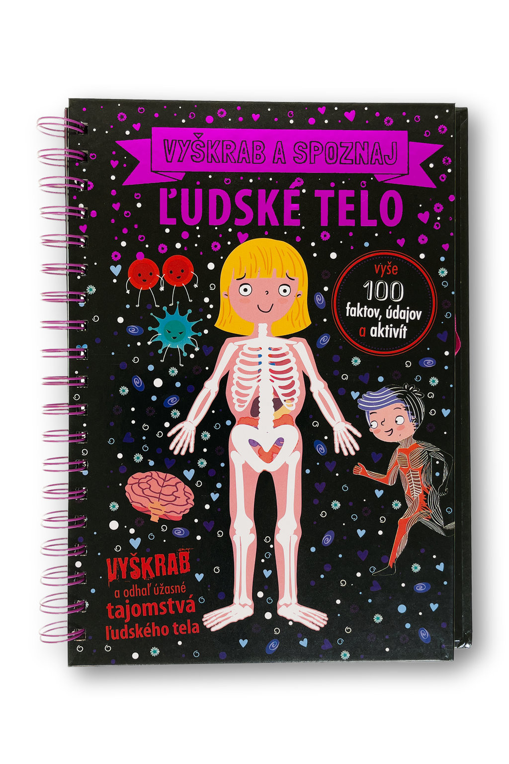 Svojtka Vyškrabuj a poznávaj Ľudské telo