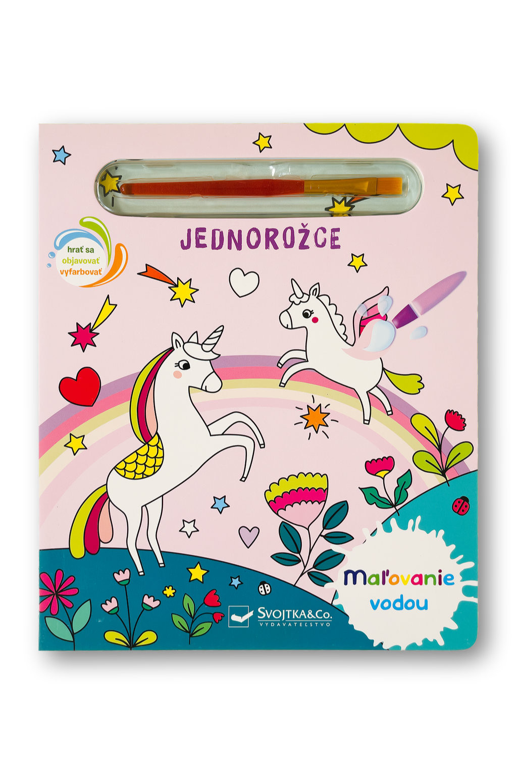Svojtka Maľovanie vodou - Jednorožce