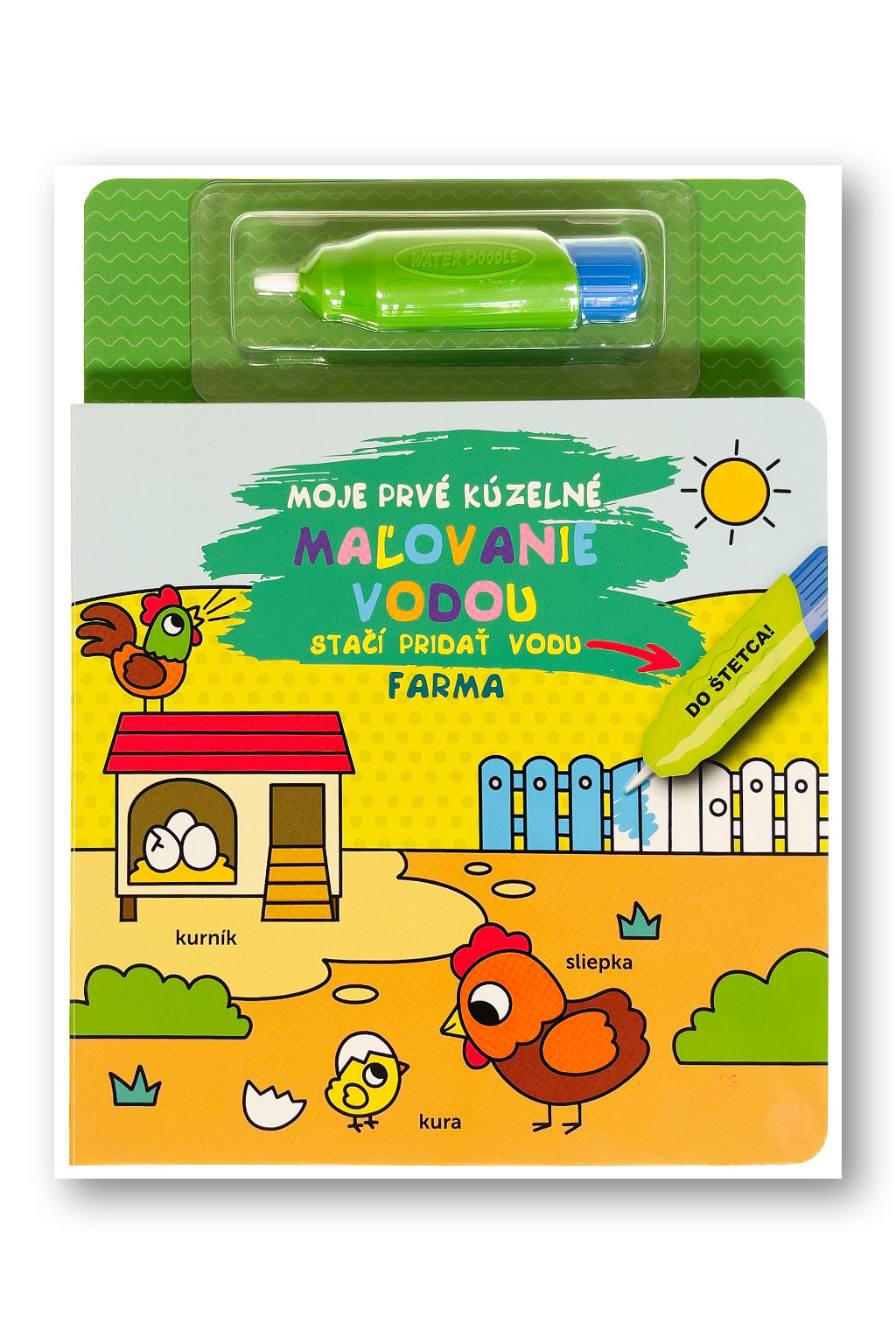 Svojtka Moje prvé kúzelné maľovanie vodou Farma