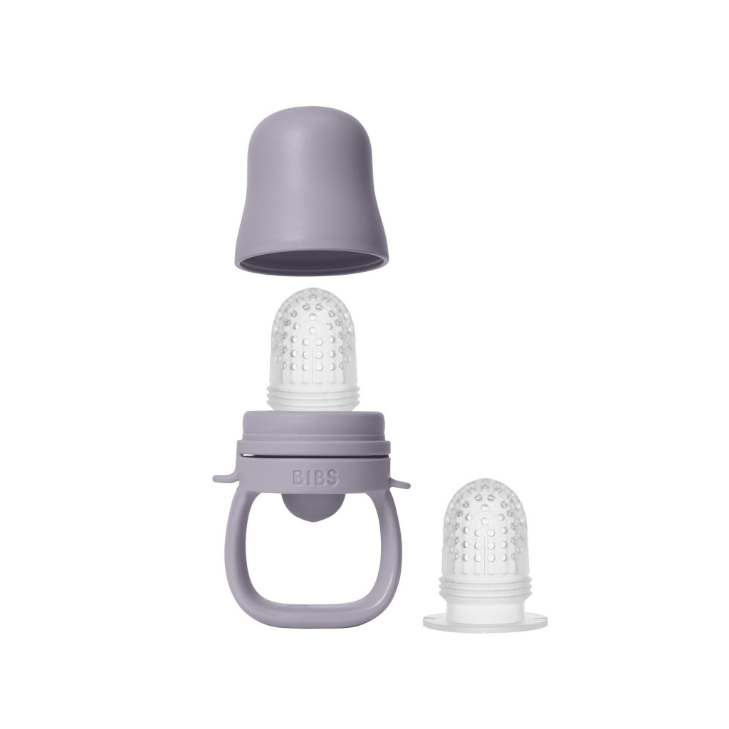 BIBS Silikónový cumlík na kŕmenie (Fossil Grey)