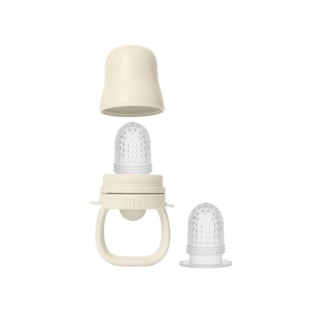 BIBS Silikónový cumlík na kŕmenie (Ivory)