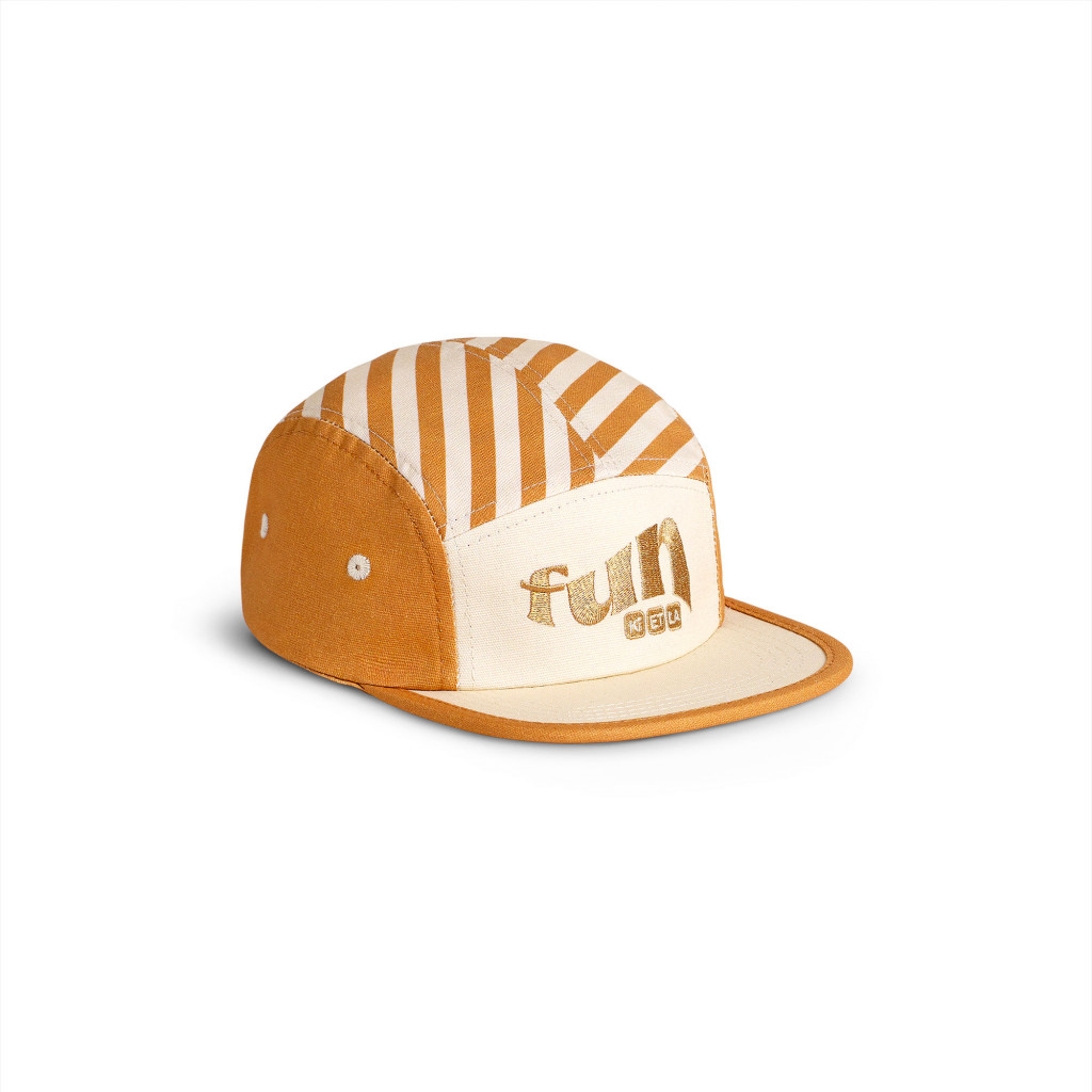 Striped šiltovka s UV ochranou 48-52 cm (Sand Stripe)