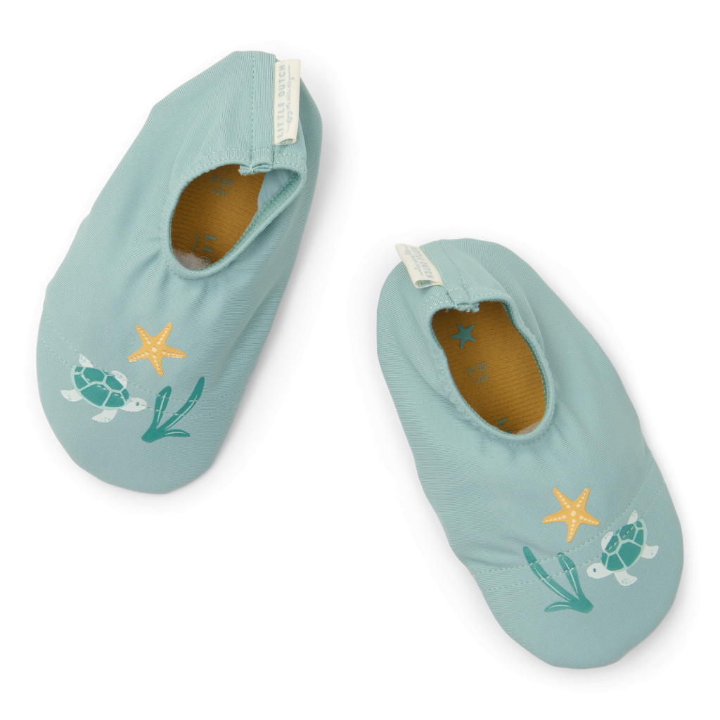 Little Dutch Topánky do vody Seashells Surf Blue veľ. 19-20