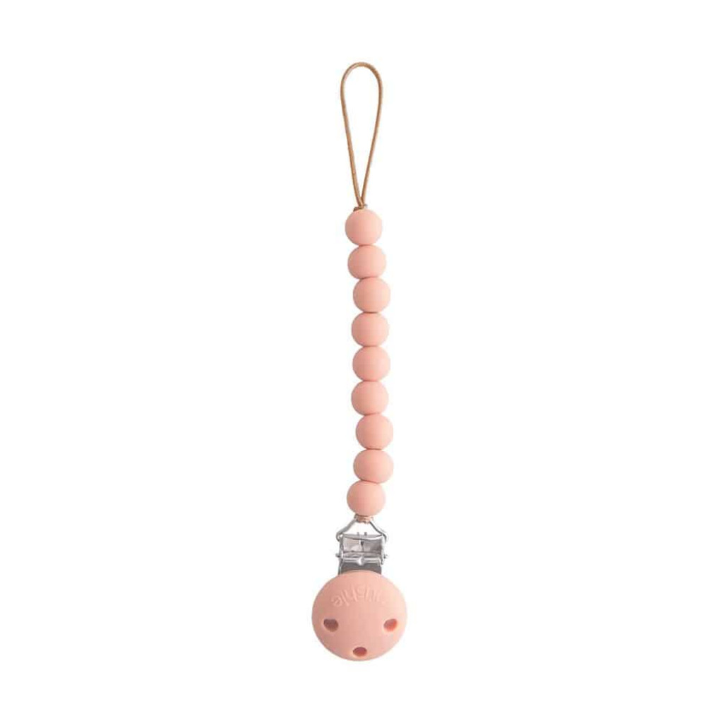 Mushie Klip na cumlík hera mushie - powder pink