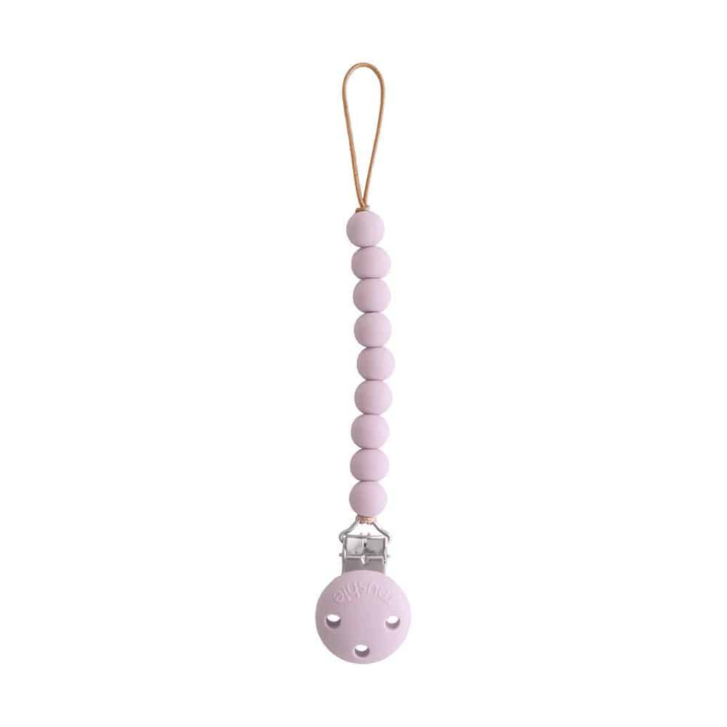 Mushie Klip na cumlík hera mushie - soft lilac