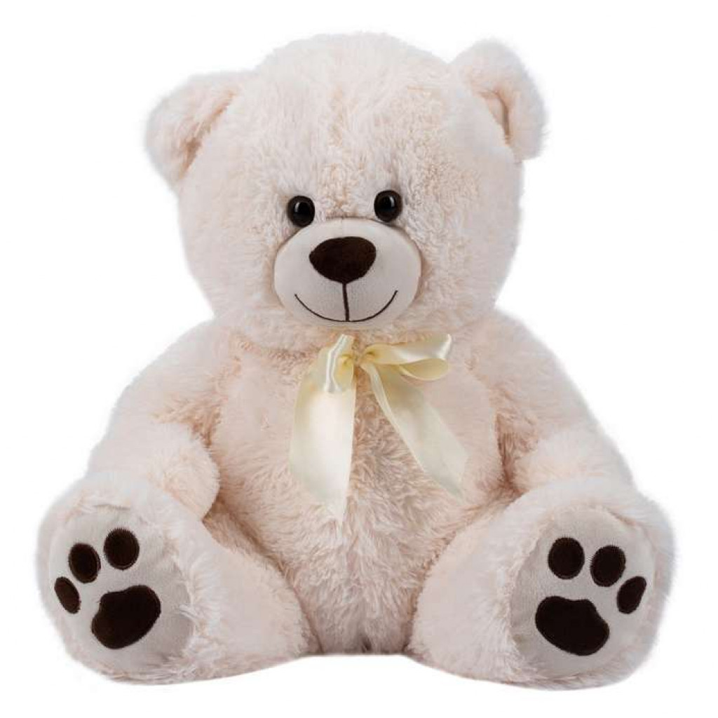 FREEON Free2Play Plyšový medveď Cuddly 38 cm White