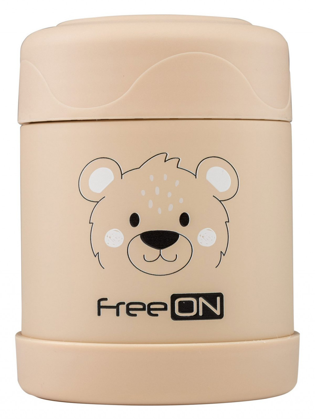 FREEON Termoska na jedlo 350 ml Bear Beige
