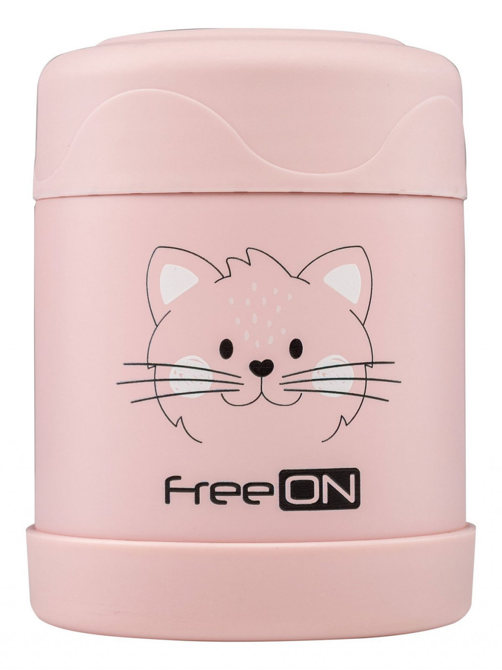 FREEON Termoska na jedlo 350 ml Kitty Pink