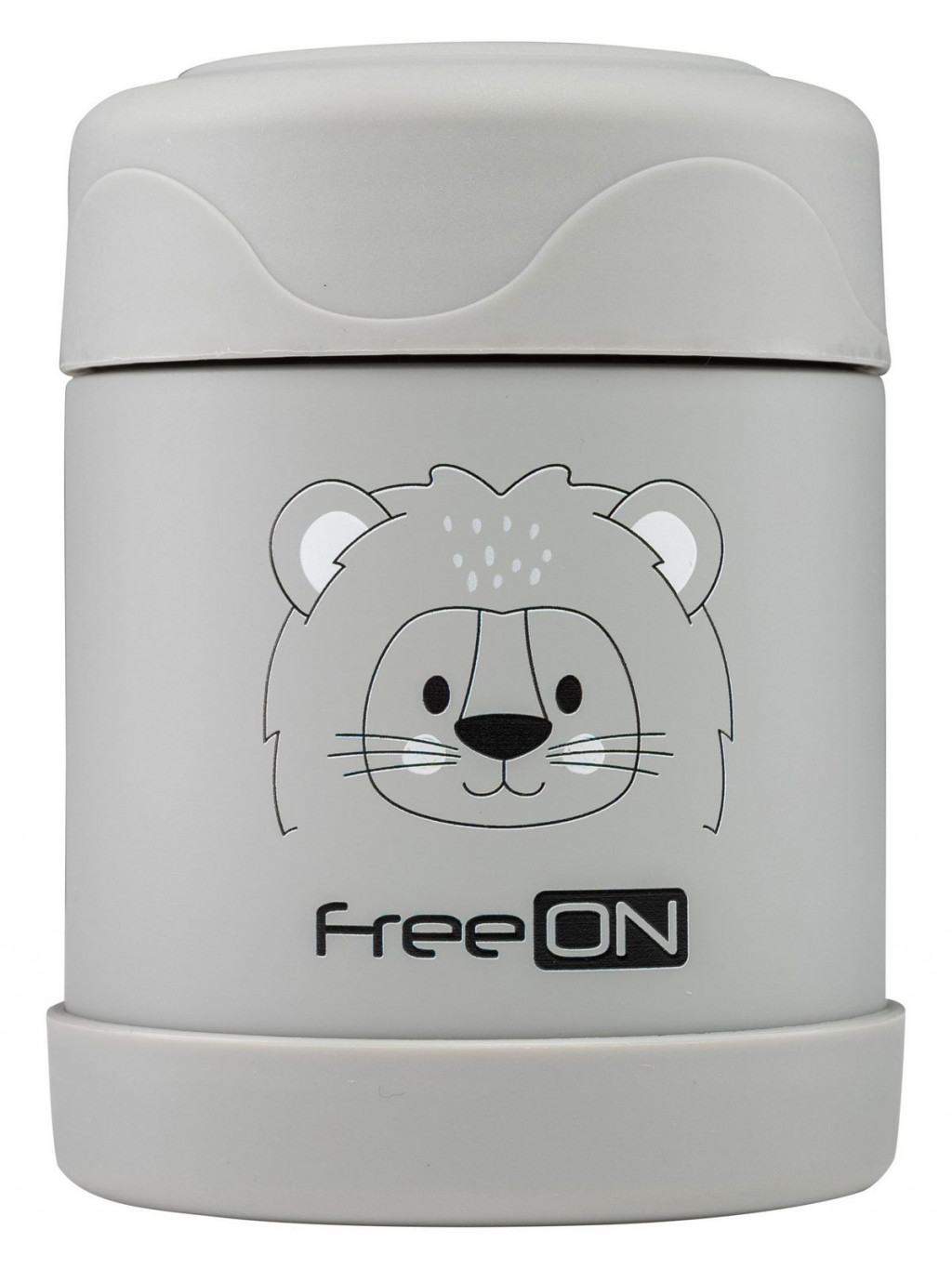 FREEON Termoska na jedlo 350 ml Lion Gray