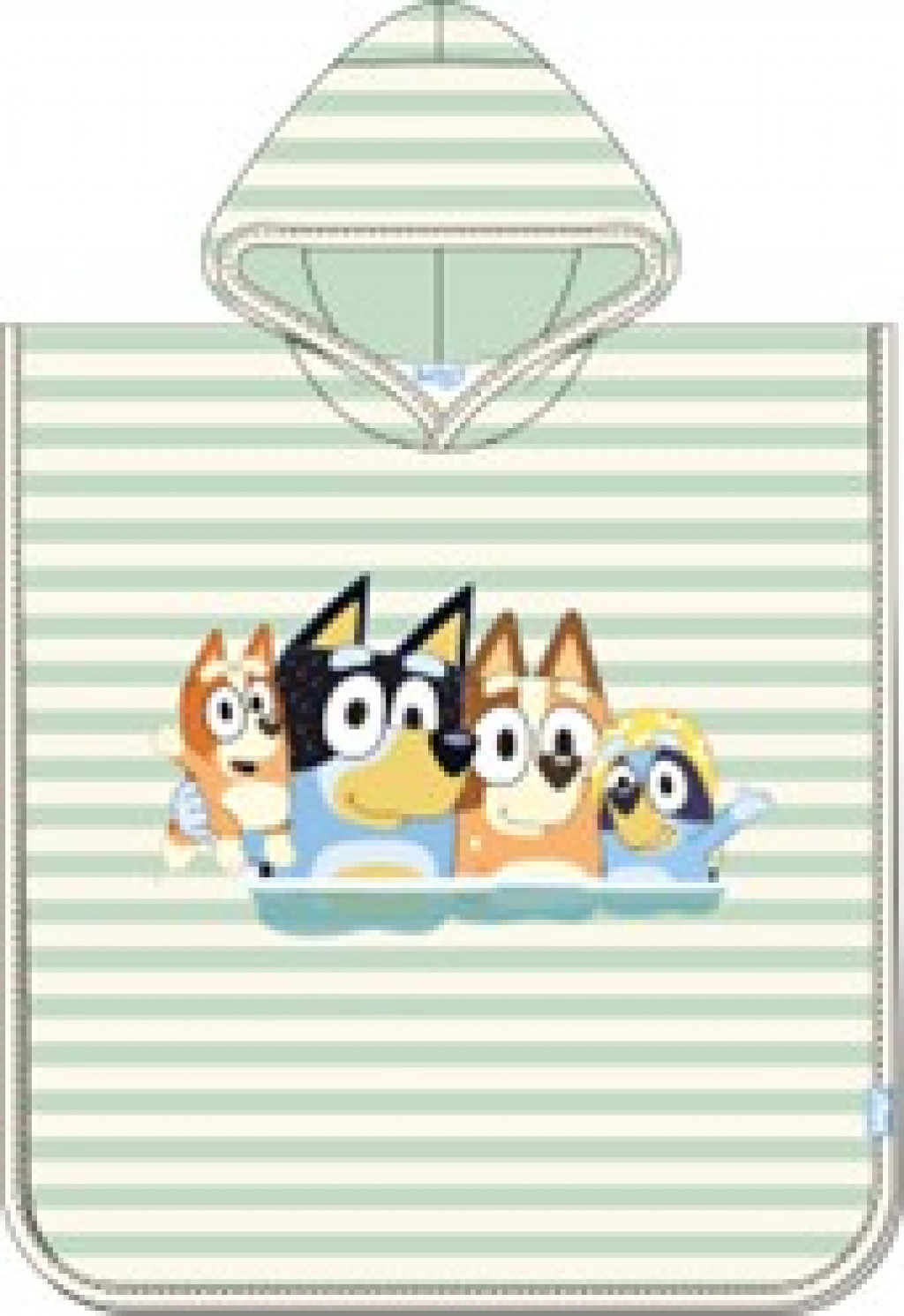 Swim Essentials Plážové pončo 65 x 65 cm Bluey