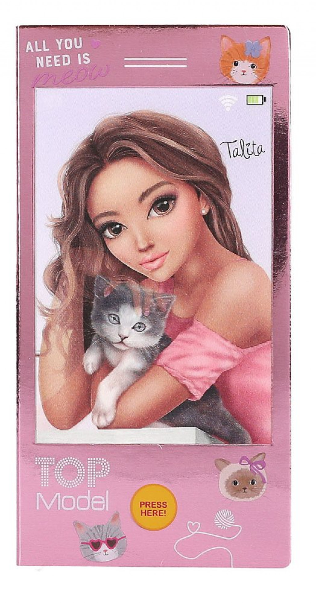 Top Model Mini Maľovanky s hudbou