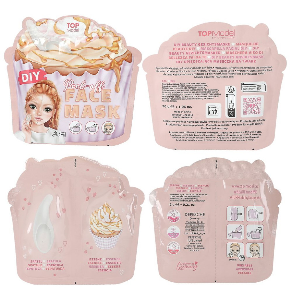 Top Model Beauty FACE Mask DIY sweet cake