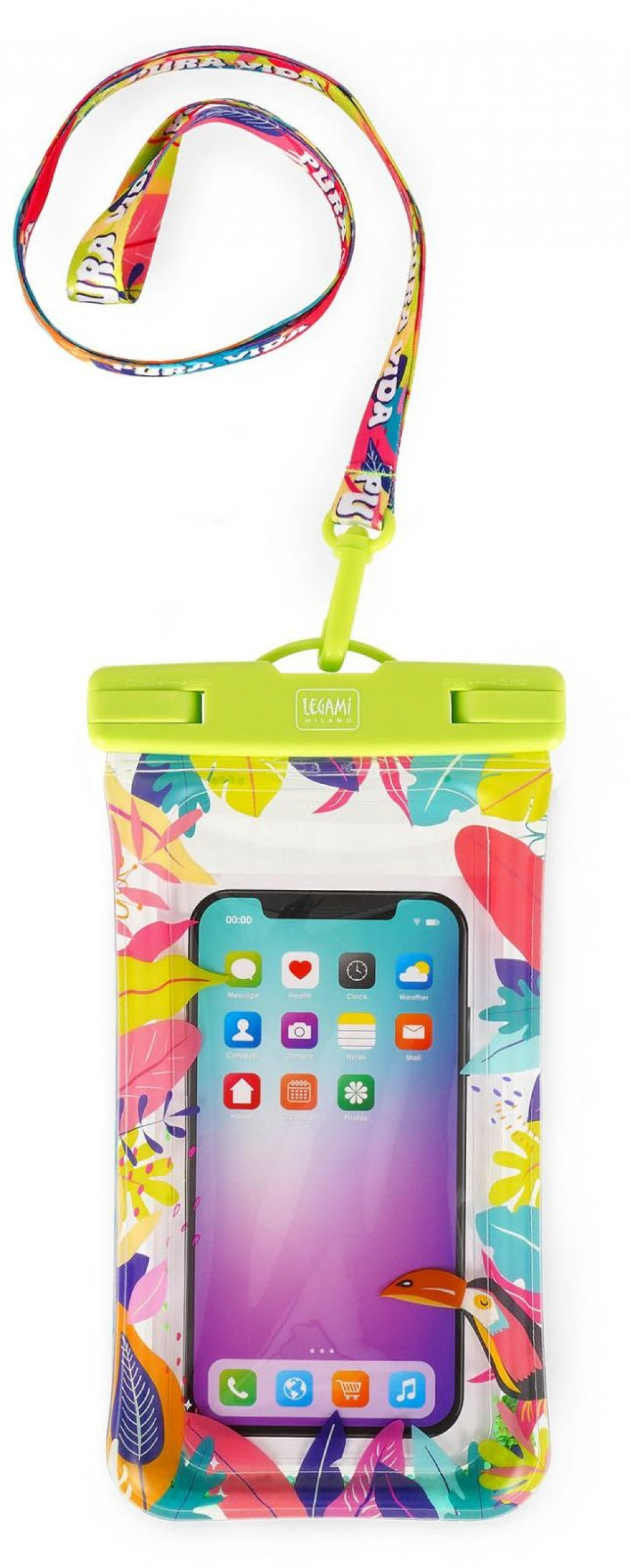 Legami Plávajúce puzdro na telefón do vody Legami Floating W. Smartphone Pouch - Floating Waterproof Smartphone Pouch - Pura Vida