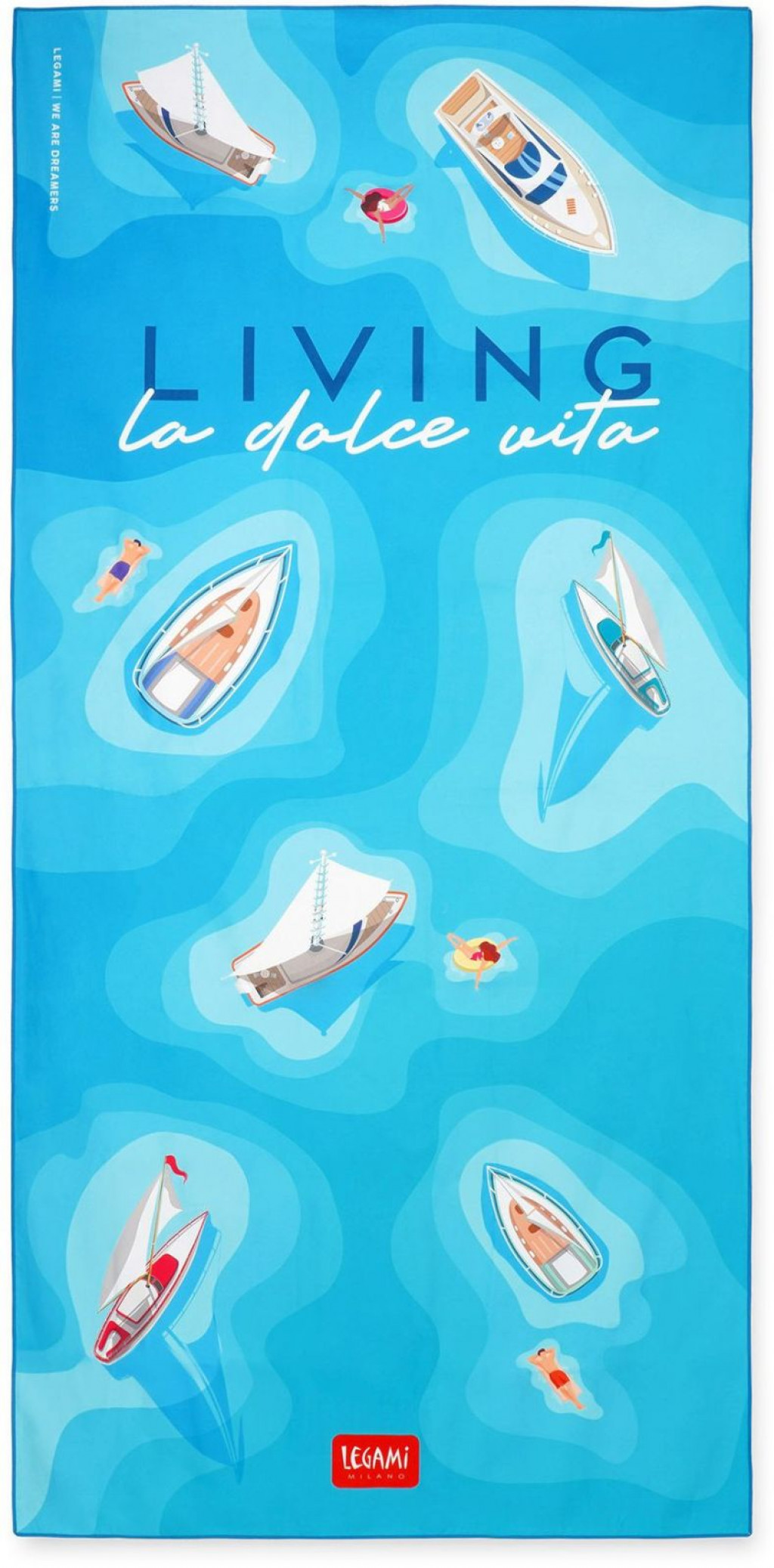Legami Plážová osuška Legami Beach Towel - La Dolce Vita