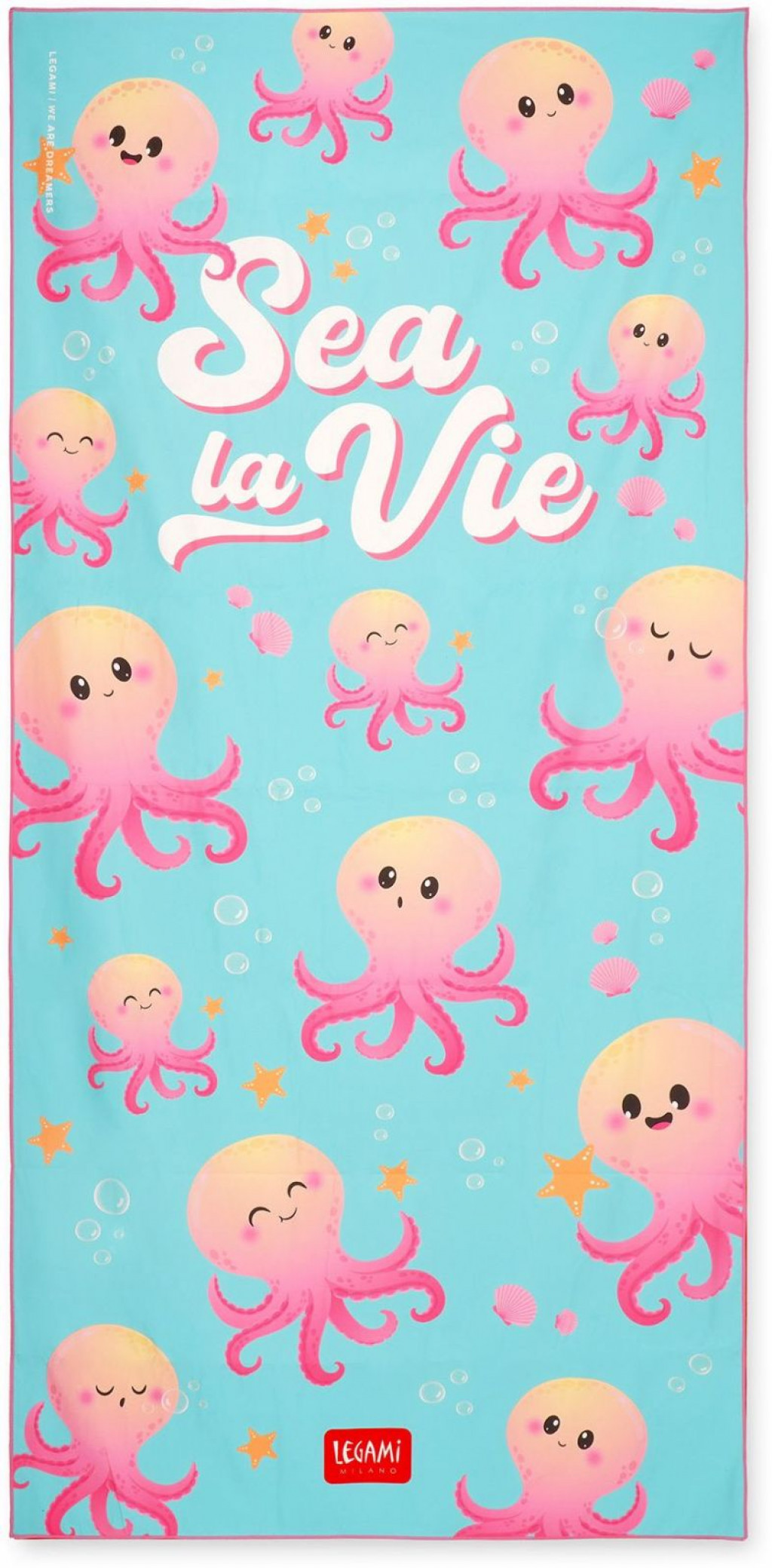 Legami Plážová osuška Legami Beach Towel - Octopus