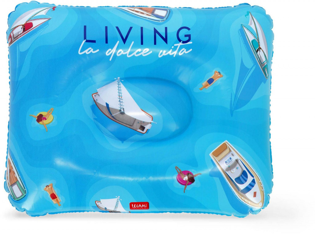 Legami Nafukovací vankúš Legami Inflatable Pillow - La Dolce Vita