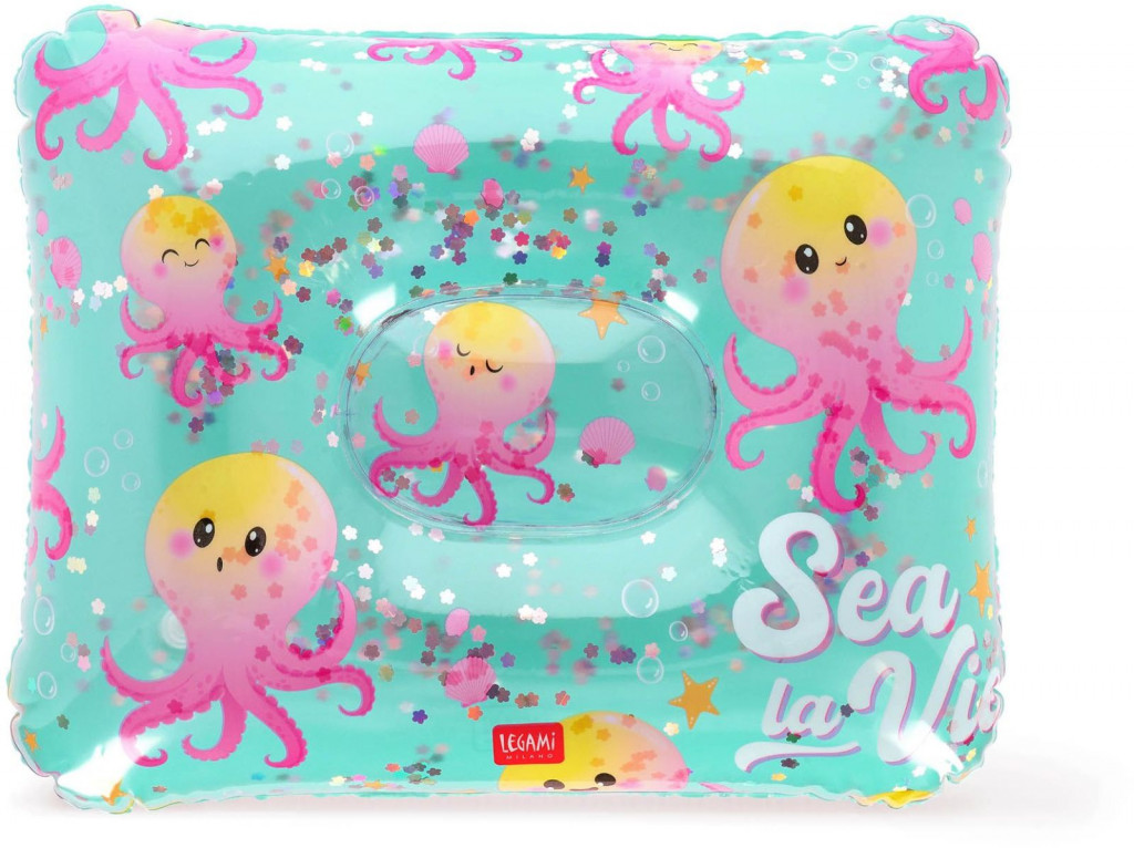 Legami Nafukovací vankúš Legami Inflatable Pillow - Octopus