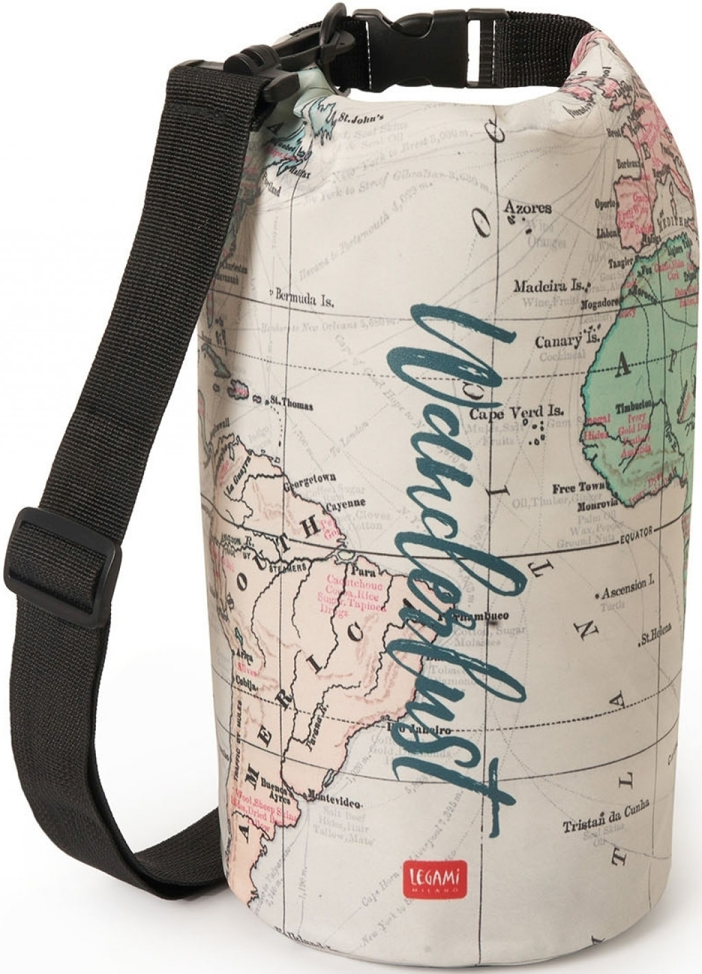 Legami Nepremokavý vak Legami Dry Bag 3L - Travel