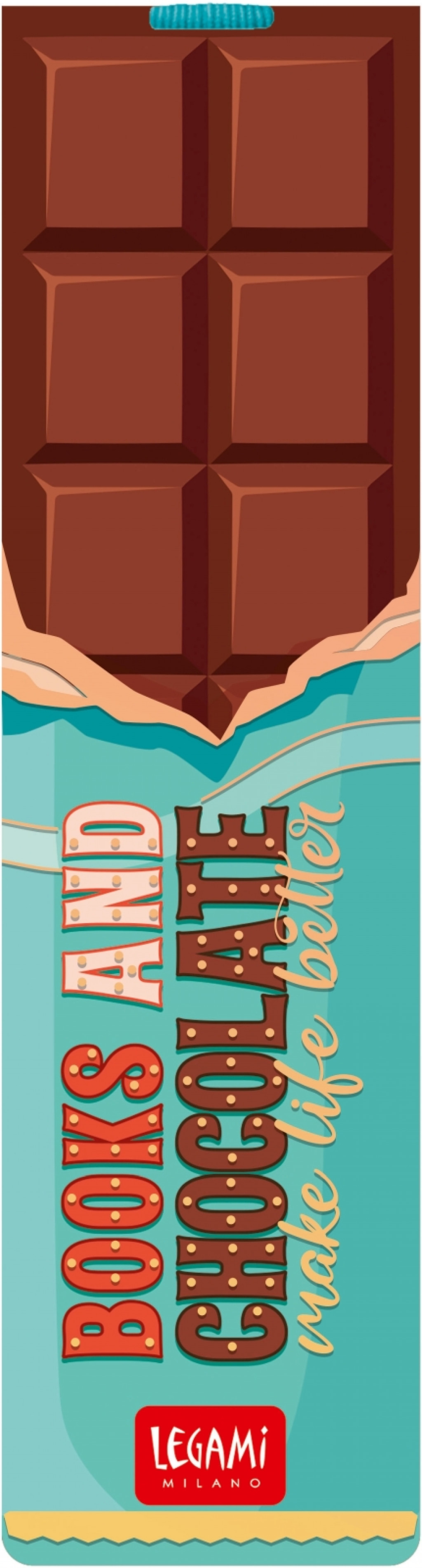 Legami Záložka Legami Bookmark - Chocolate