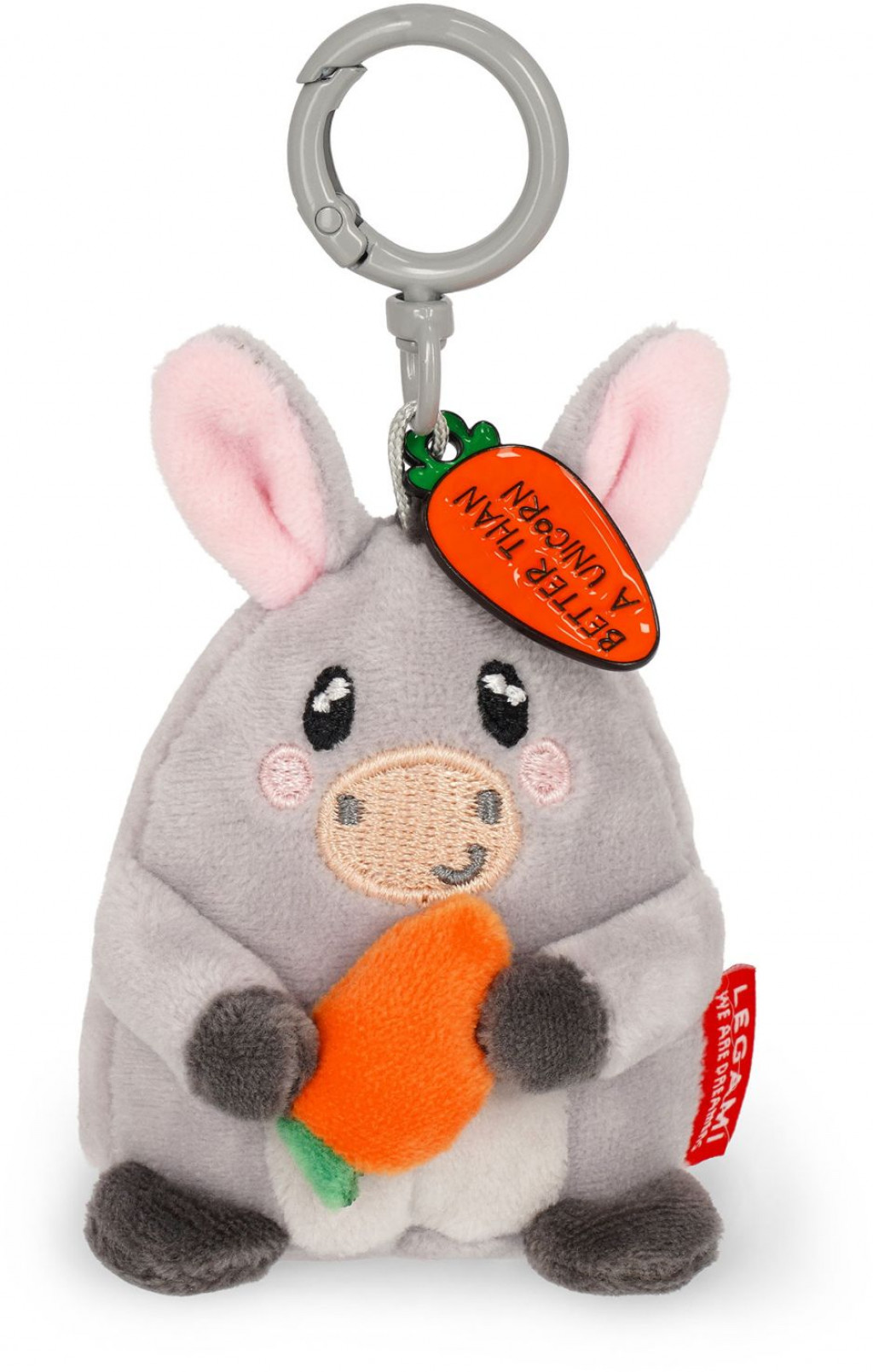 Legami Plyšová kľúčenka Legami Super Soft! - Tiny - Donkey