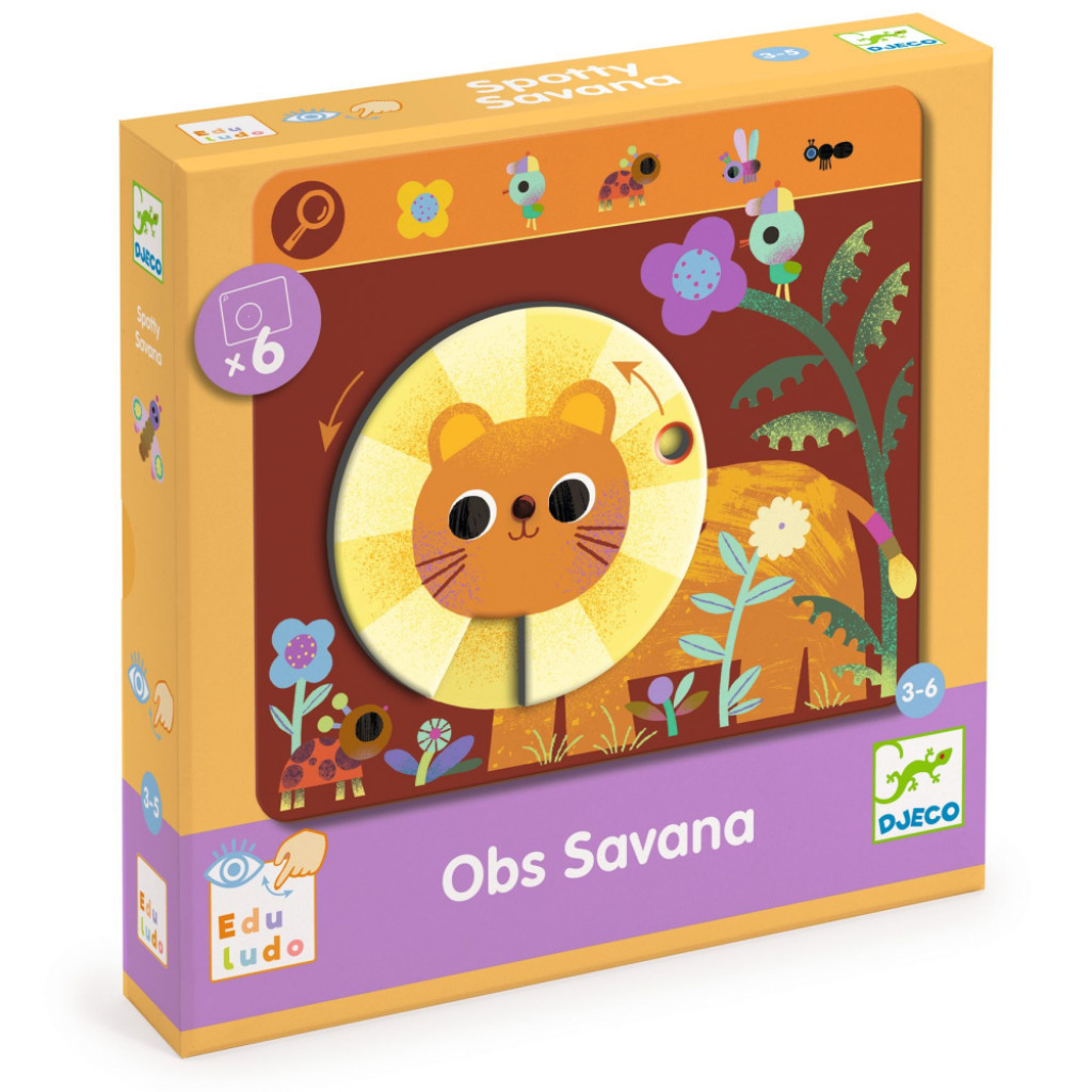 DJECO Obs Savana: Prvá hľadacia hra