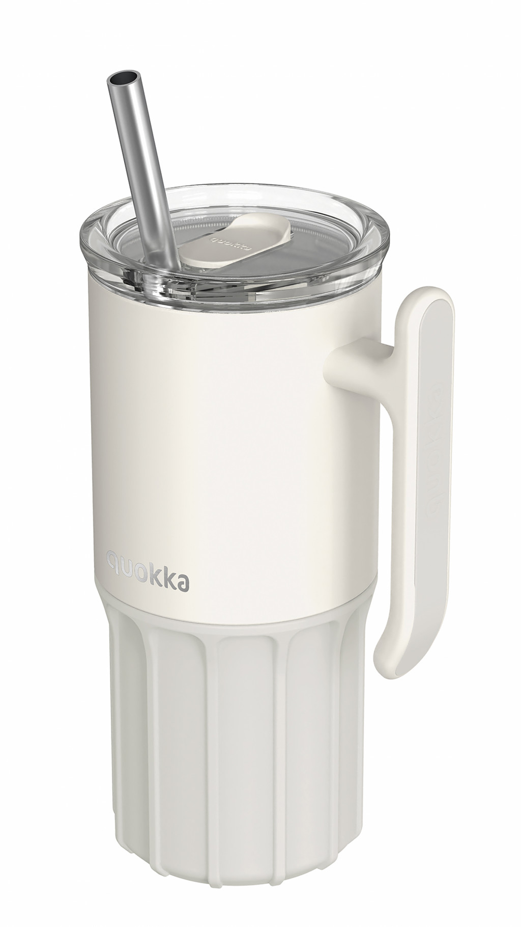 Quokka Nerezový termohrnček so slamkou Umi Ivory 720 ml
