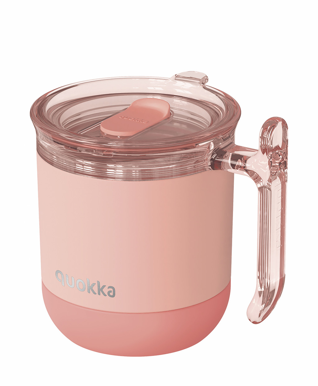 Quokka Nerezový termohrnček Wave Peachy Pink 260 ml