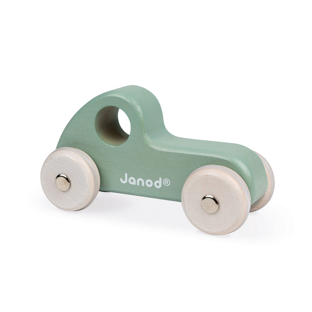 Janod Drevené auto retro zelené  Cocoon