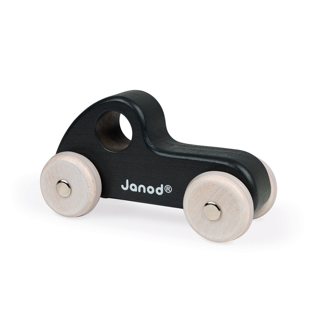 Janod Drevené auto retro čierne  Cocoon