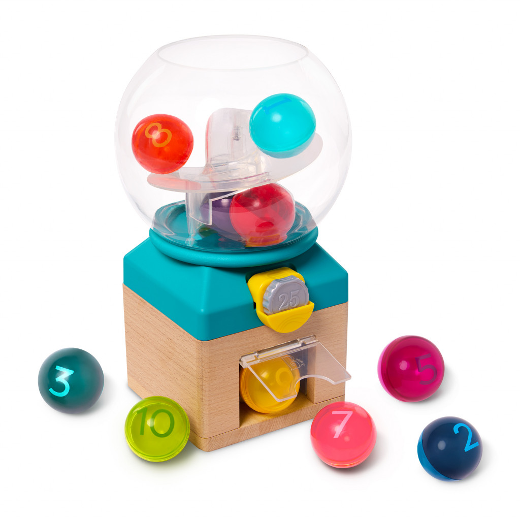 B-Toys Automat s loptičkami Rainbow Gumballs