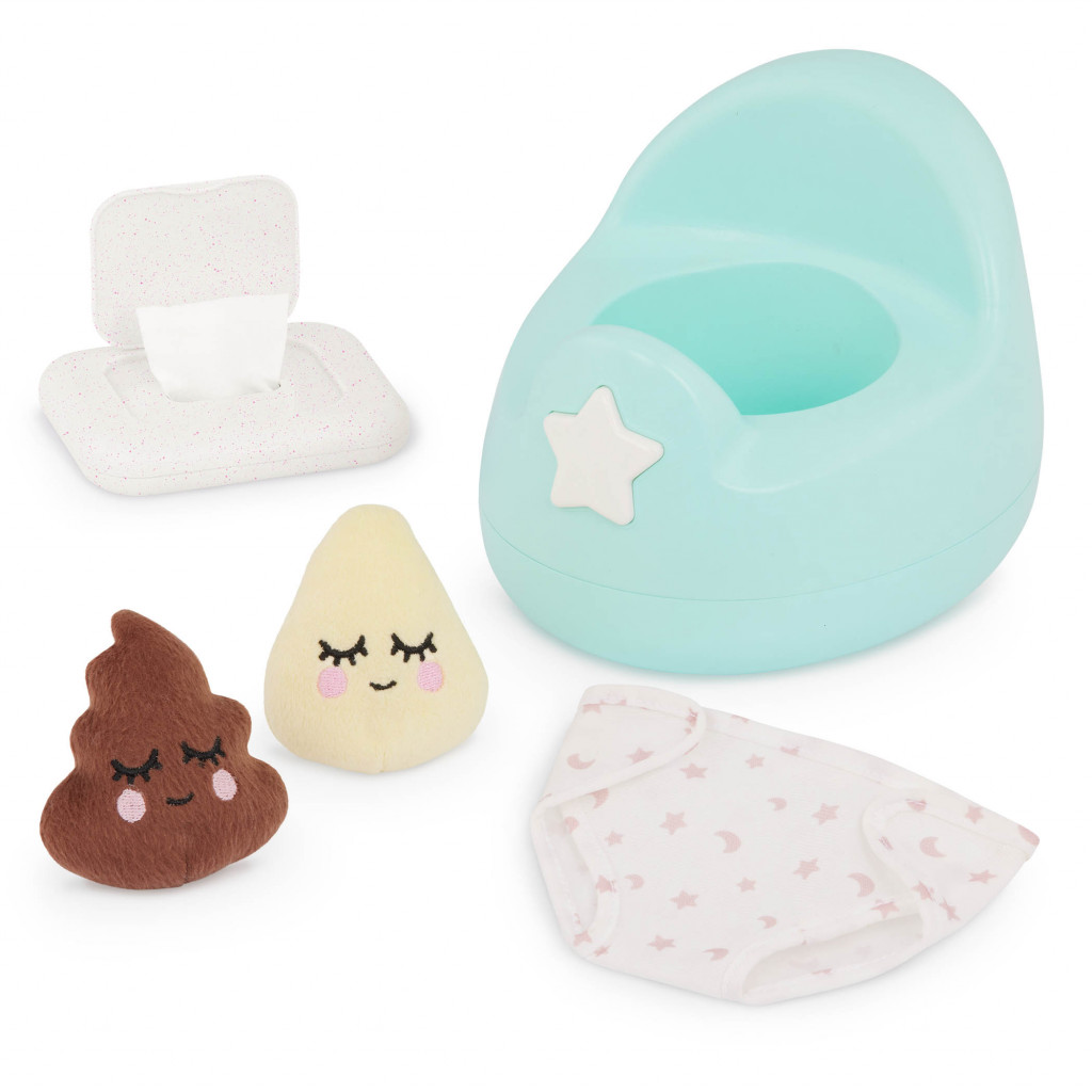 LullaBaby Nočník pre bábiky s doplnkami