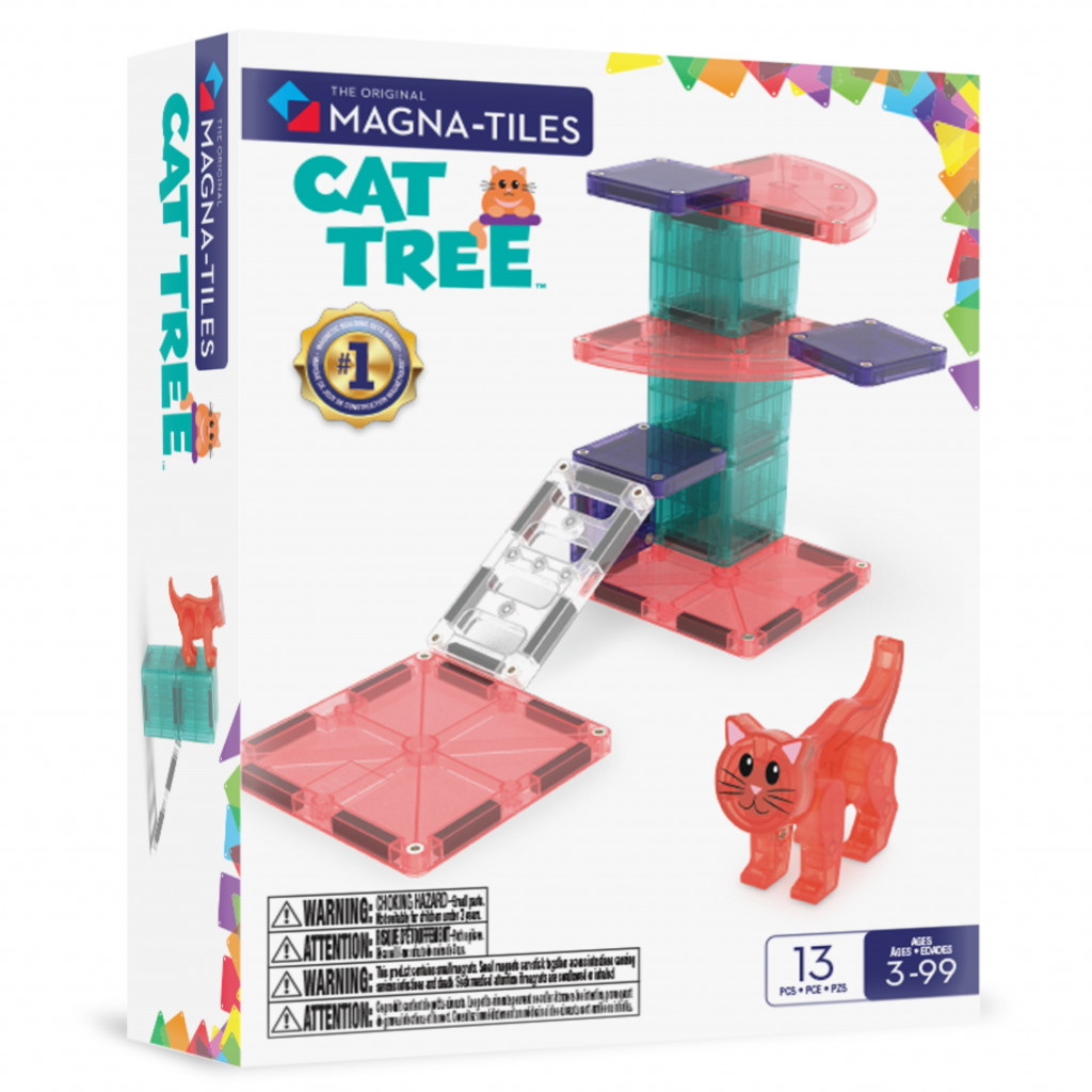 Magna-Tiles Magnetická stavebnica Cat Tree 13 dielov