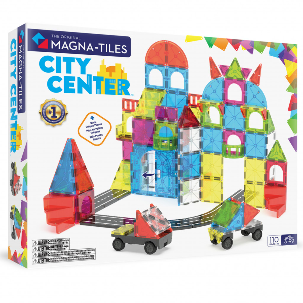 Magna-Tiles Magnetická stavebnica City Center 110 dielov