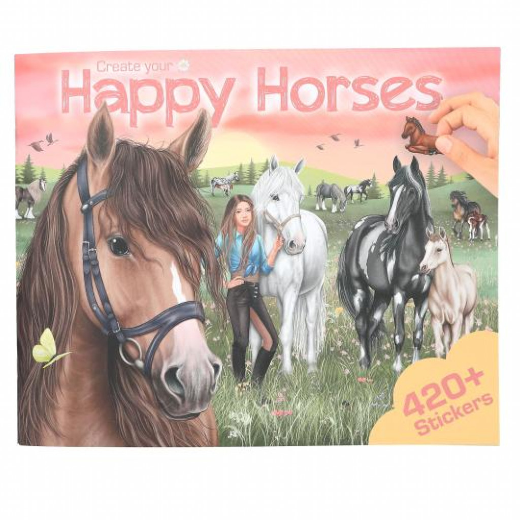 Top Model Happy Horses stickerbook