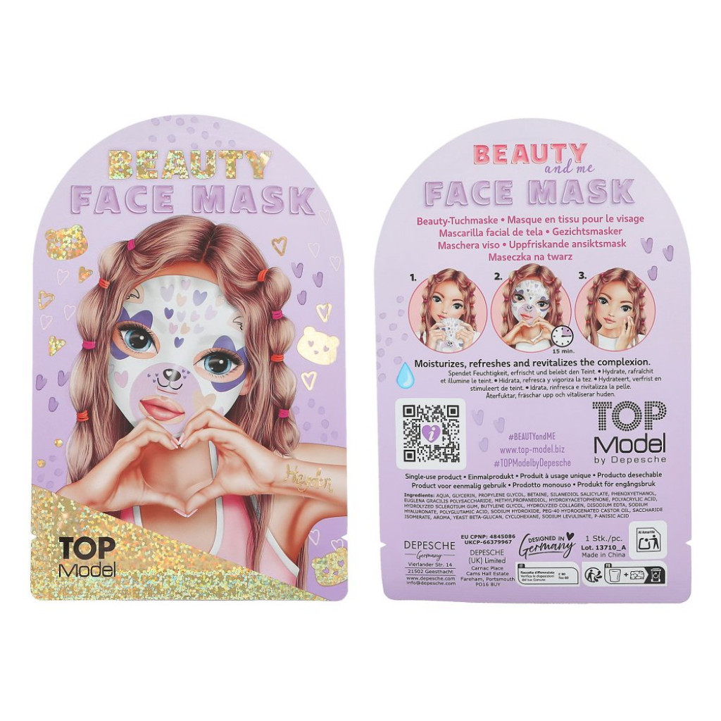 Top Model Beauty FACE Mask heart