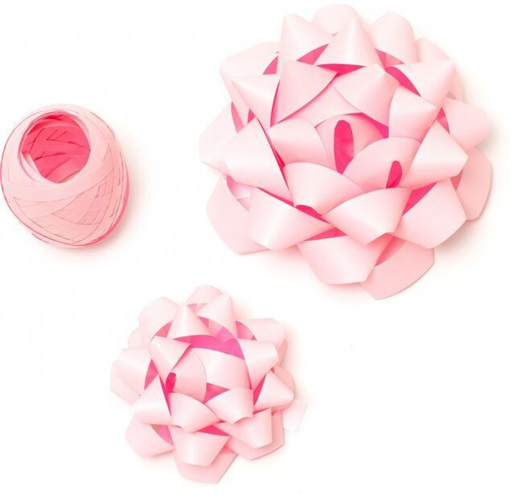 Legami Súprava mašlí a stuh Legami Bows And Ribbon Set - Pink