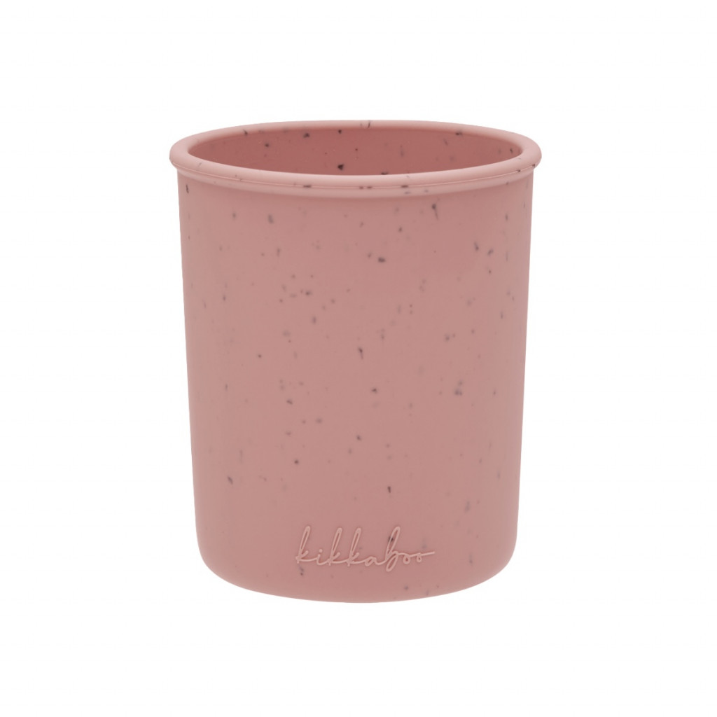 KikkaBoo Kelímek Platinum Silicone Blush