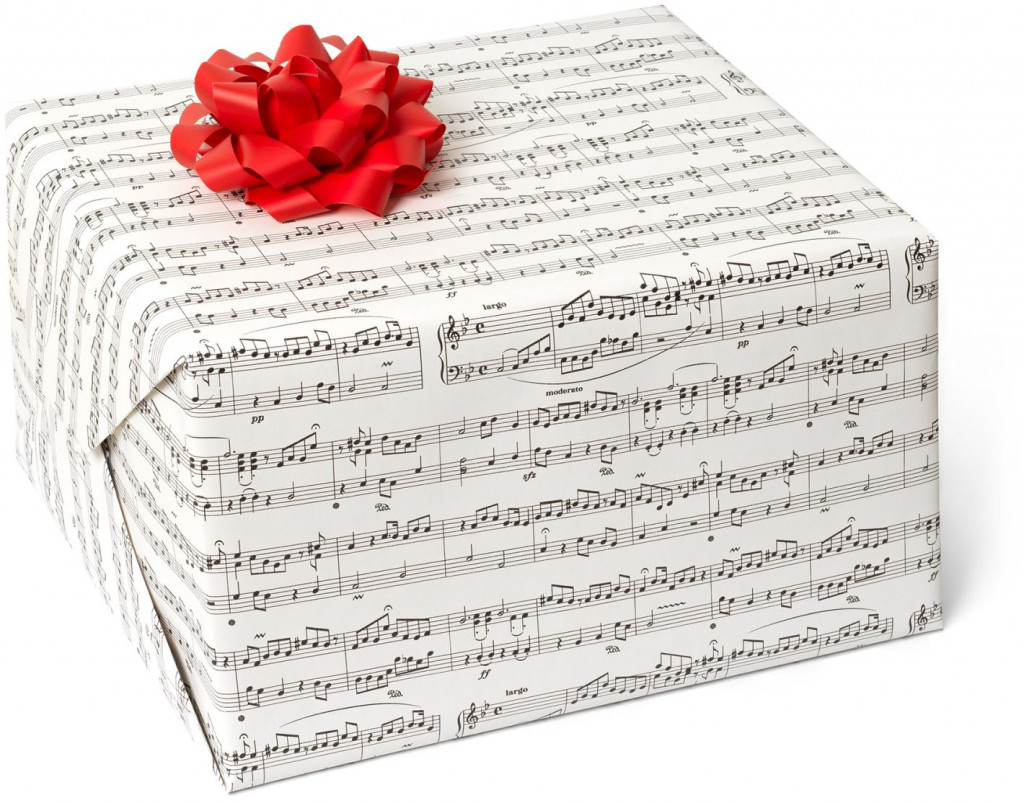 Legami Baliaci papier Legami Wrapping Paper - Musical Note